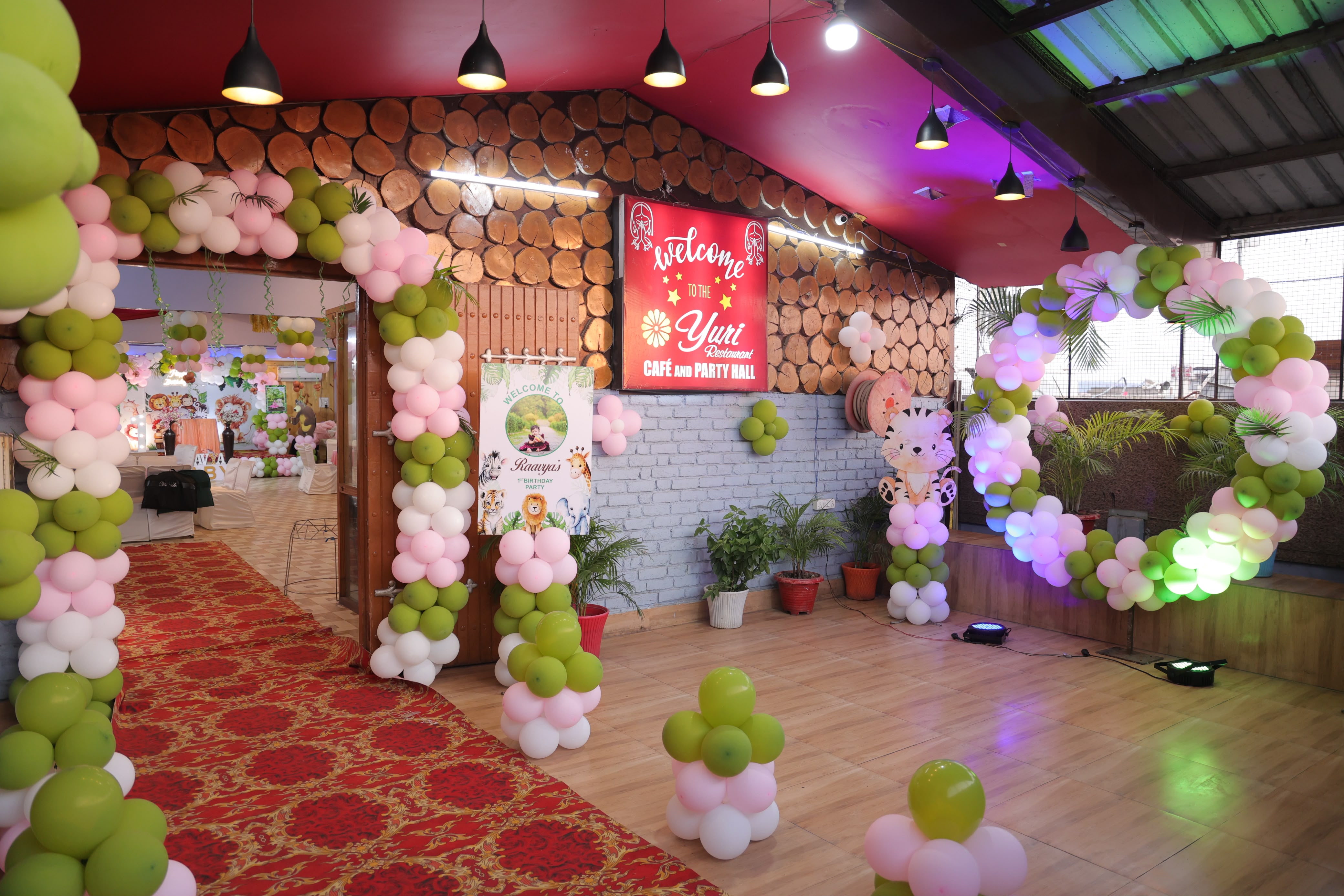 Birthday party venue at Yuri Restaurant Dehradun